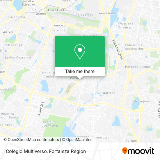 Colégio Multiverso map
