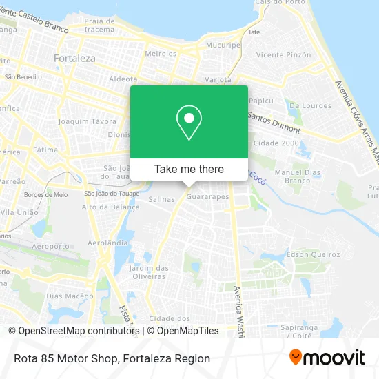 Rota 85 Motor Shop map