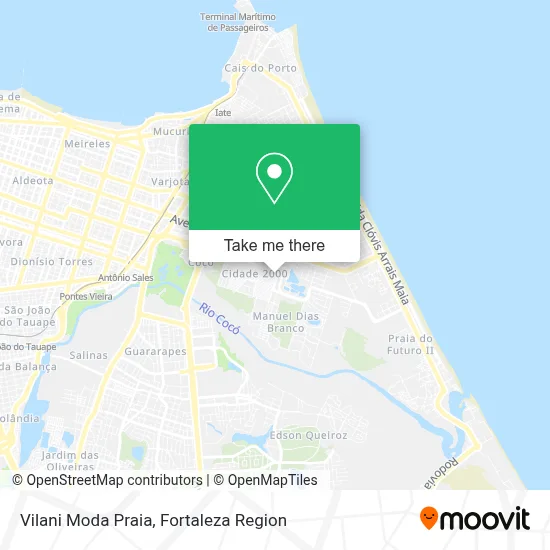 Vilani Moda Praia map