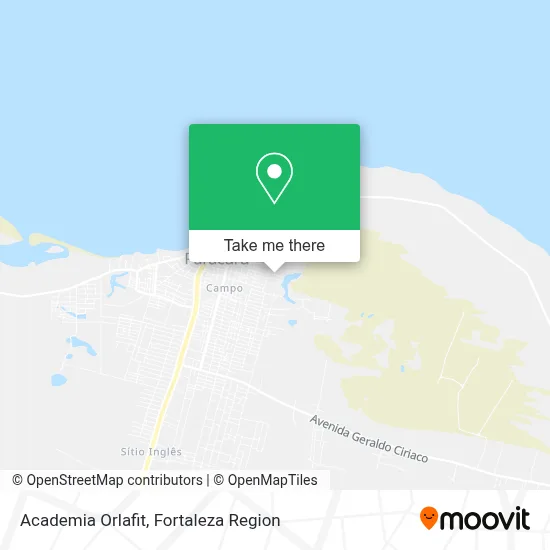 Academia Orlafit map