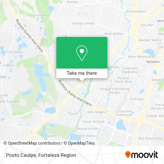 Posto Cauipe map