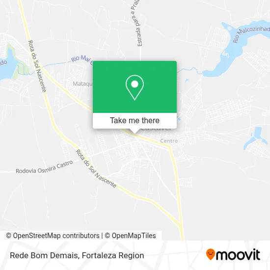 Rede Bom Demais map