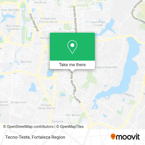 Tecno-Teste map
