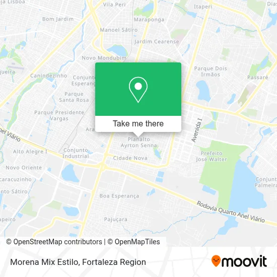 Morena Mix Estilo map