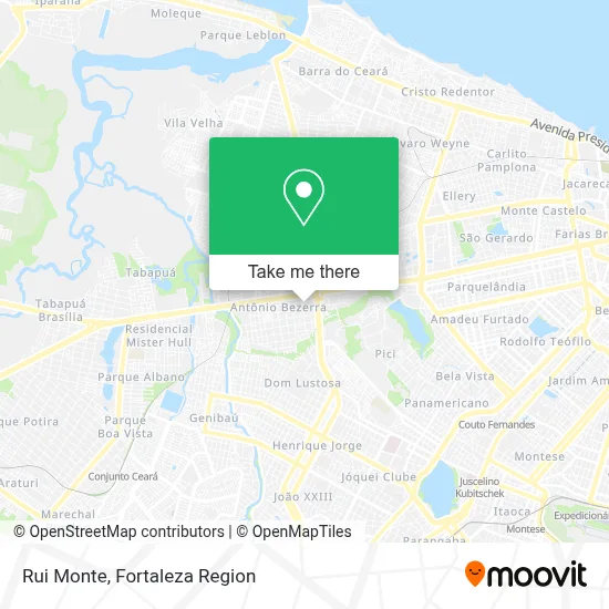 Rui Monte map