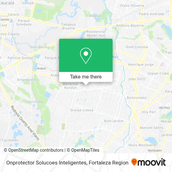 Onprotector Solucoes Inteligentes map