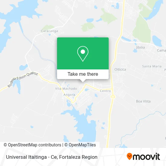 Universal Itaitinga - Ce map