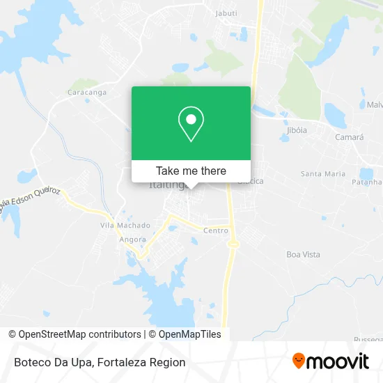 Boteco Da Upa map