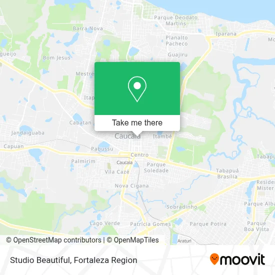 Studio Beautiful map