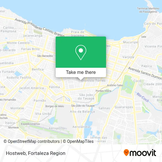 Hostweb map