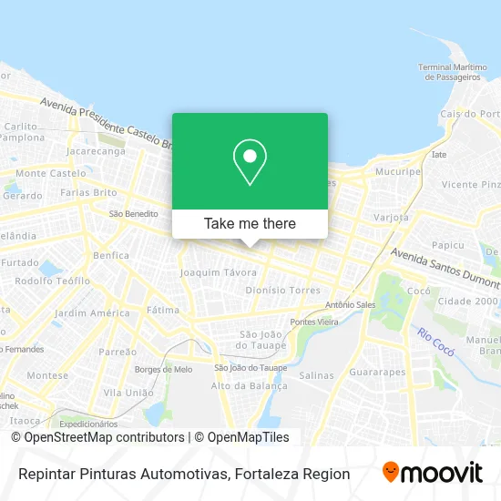 Repintar Pinturas Automotivas map