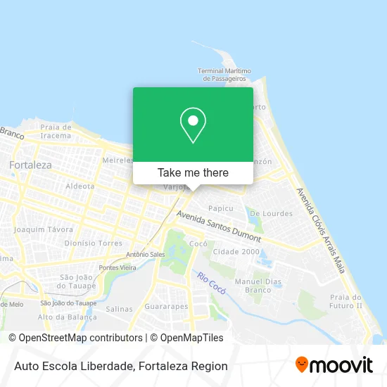 Auto Escola Liberdade map