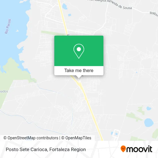 Posto Sete Carioca map
