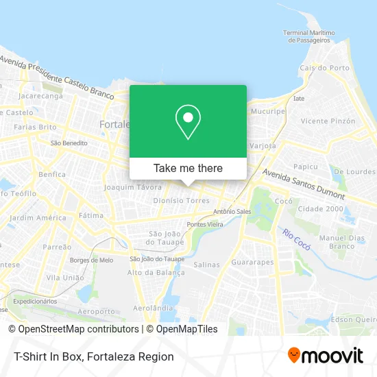 T-Shirt In Box map