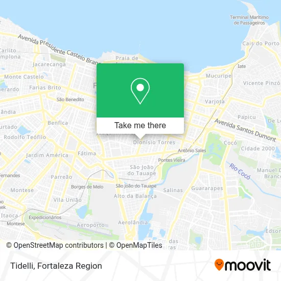 Tidelli map