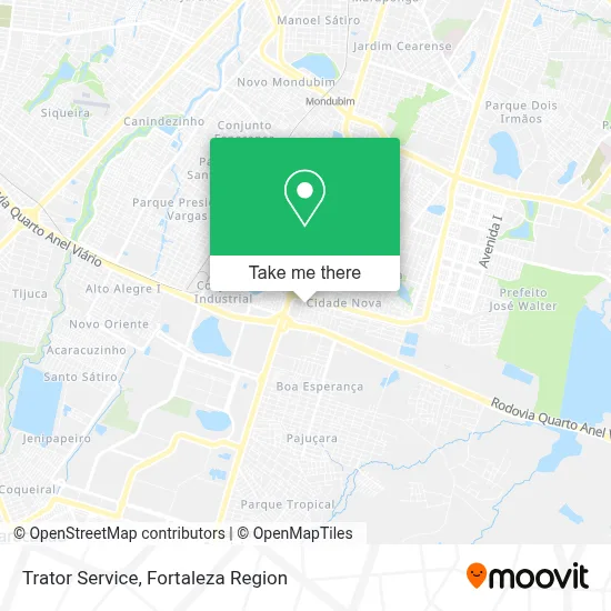 Trator Service map