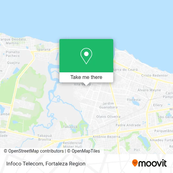 Infoco Telecom map
