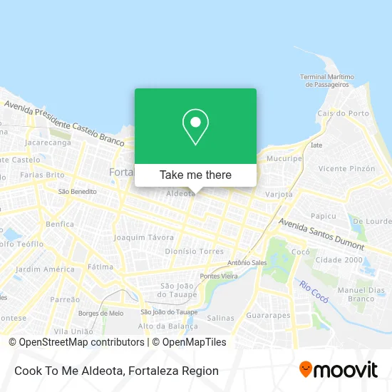 Cook To Me Aldeota map