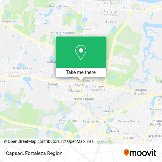 Capsad map