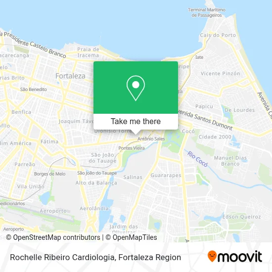 Rochelle Ribeiro Cardiologia map