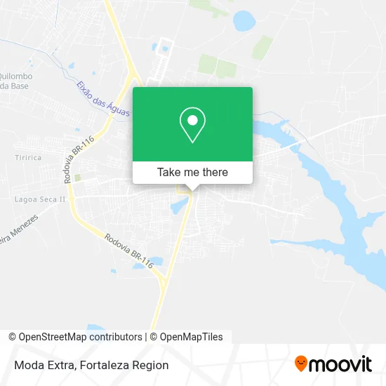 Moda Extra map