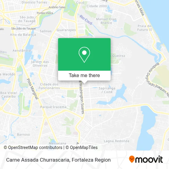 Carne Assada Churrascaria map