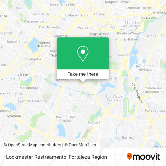 Lockmaster Rastreamento map