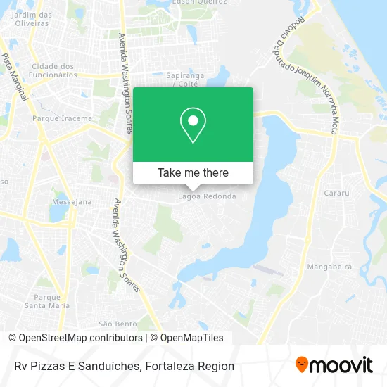 Rv Pizzas E Sanduíches map
