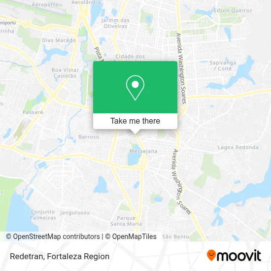 Redetran map