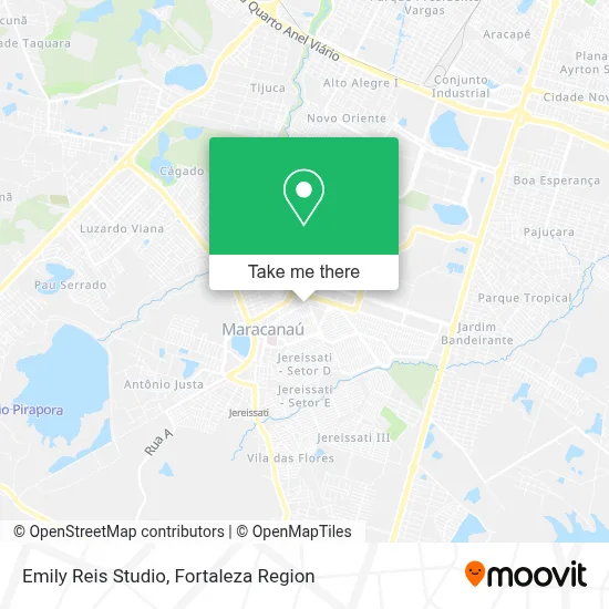 Emily Reis Studio map