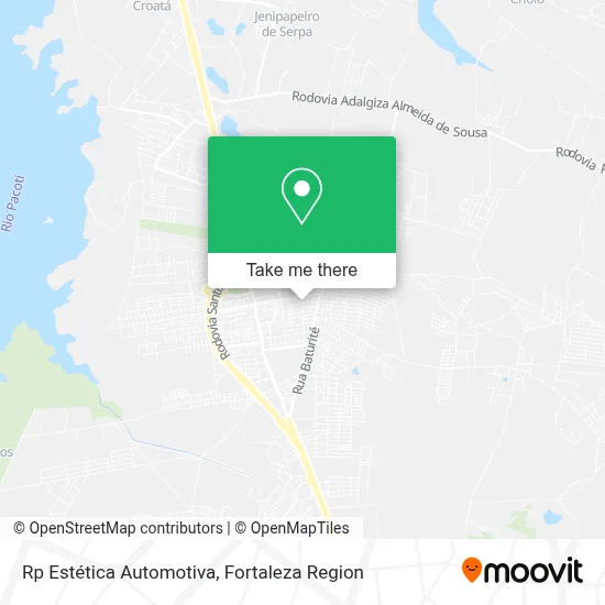 Rp Estética Automotiva map