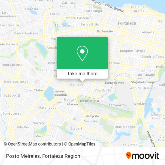 Posto Meireles map