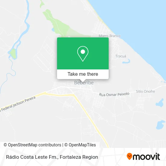 Rádio Costa Leste Fm. map