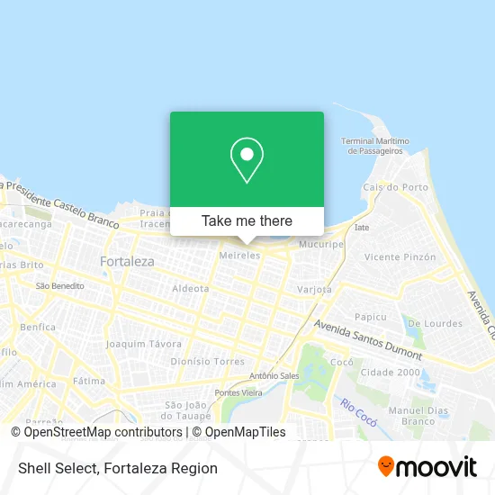 Shell Select map
