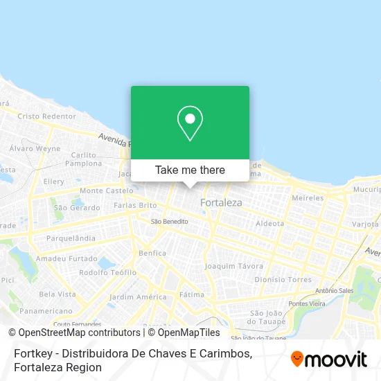 Fortkey - Distribuidora De Chaves E Carimbos map