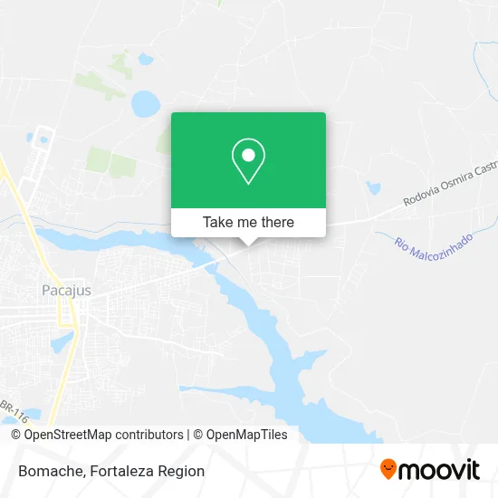 Bomache map