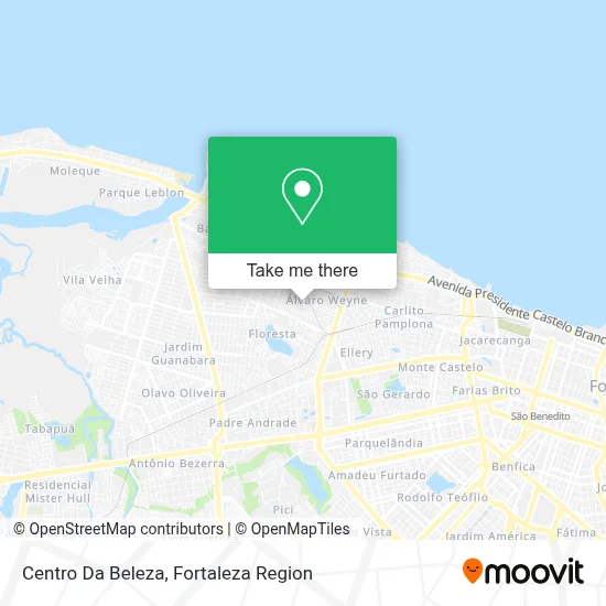 Centro Da Beleza map