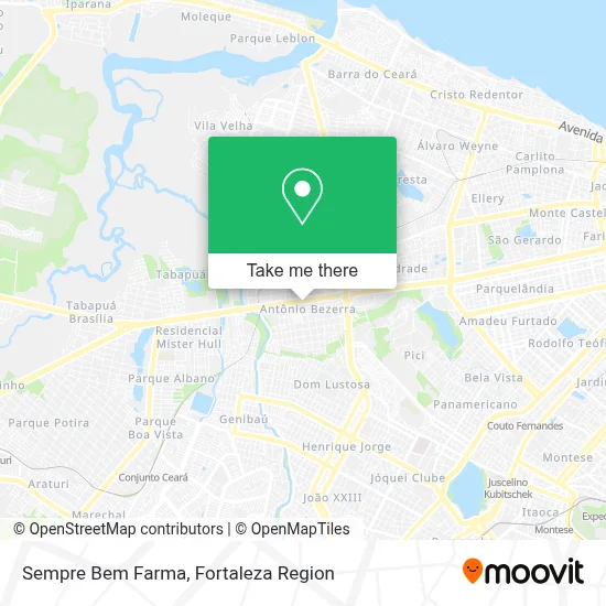 Sempre Bem Farma map