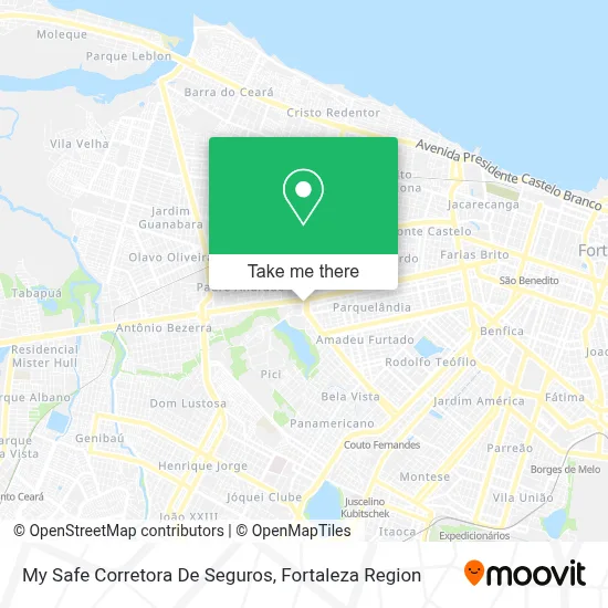 My Safe Corretora De Seguros map