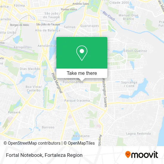Fortal Notebook map