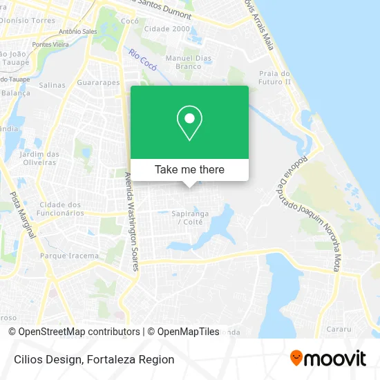 Cilios Design map