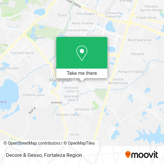 Decore & Gesso map