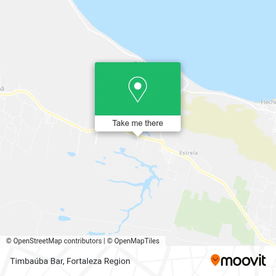 Timbaúba Bar map
