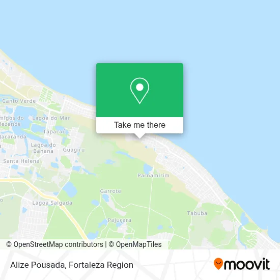 Alize Pousada map