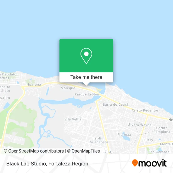 Black Lab Studio map
