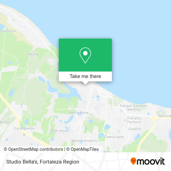 Studio Bella's map