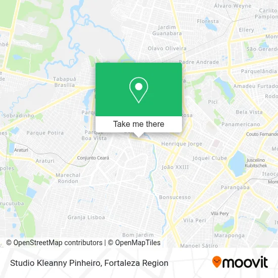 Studio Kleanny Pinheiro map