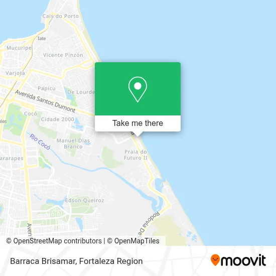 Barraca Brisamar map