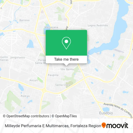 Milleyde Perfumaria E Multimarcas map