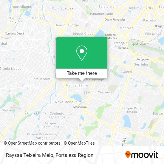Rayssa Teixeira Melo map